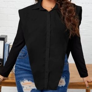 SOLD SHEIN Split Side Shirt